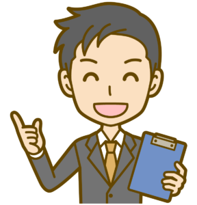 説明しているスタッフ