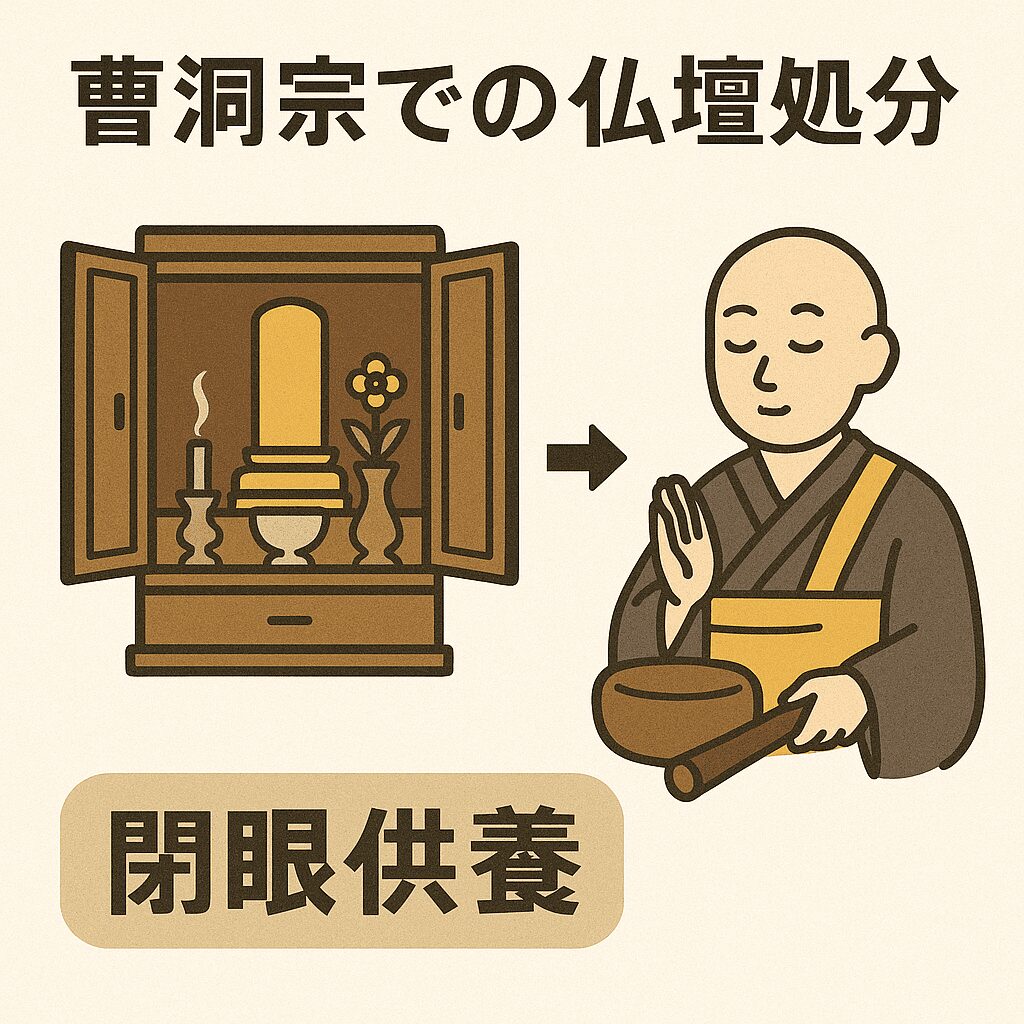 曹洞宗での仏壇処分