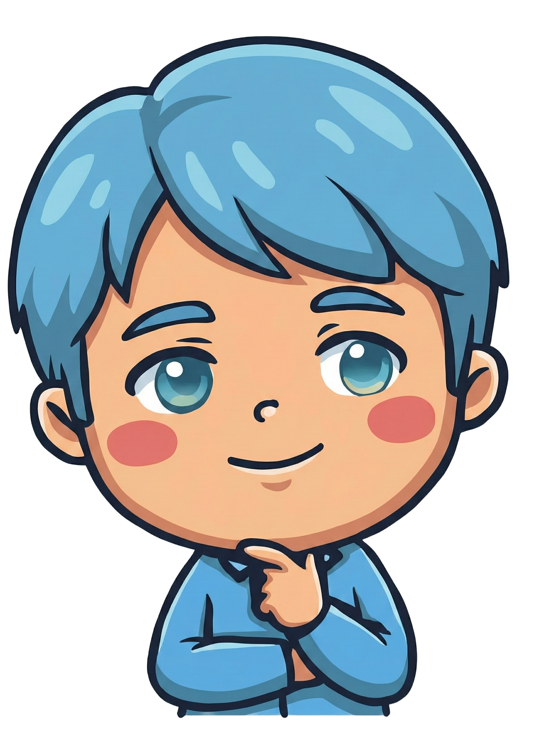 考えるバルス君