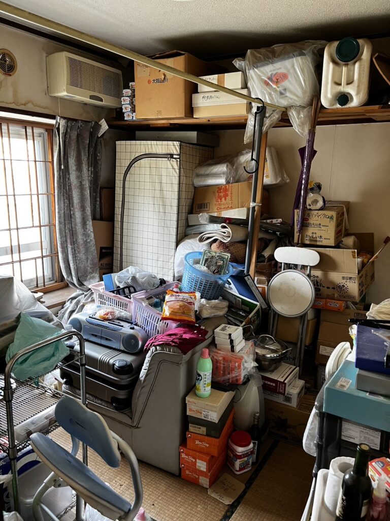 一軒家|遺品整理・片付けにも対応 作業前