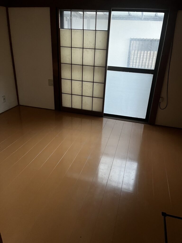 2DK|家具・家電をまとめて搬出 作業後