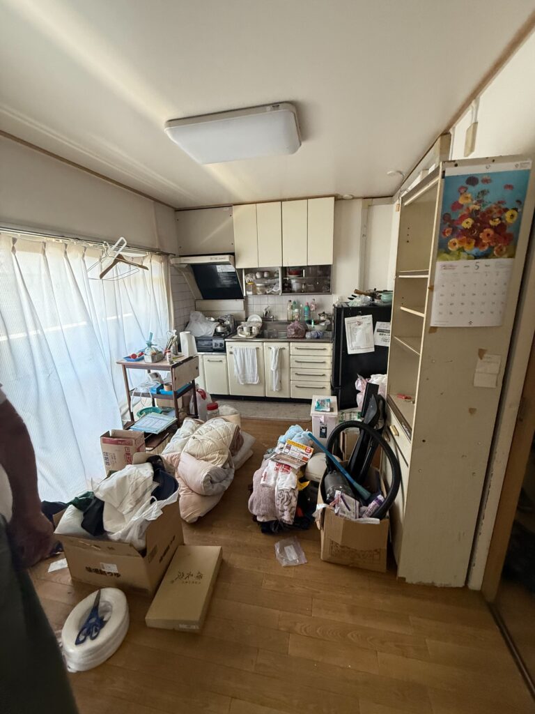 引っ越し前後|不要品をまとめてスッキリ 作業前